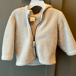 Hanna Andersson Toddler fuzzy bear Jacket